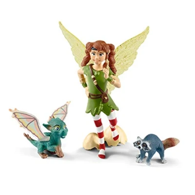 Imagen de Schleich 70581 bayala play set PELÍCULA Marween con nugur y piuh, juguetes a partir de los 5 años