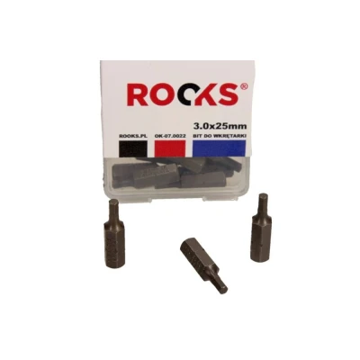 Imagen de ROOKS OK 07.0022 Kit de puntas tornillo Caja plástico 10