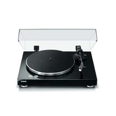 Imagen de Yamaha TT S303 Tocadiscos Tradicional con tracción de Correa y Brazo Recto, preamplificador Fono Cabezal Integrados