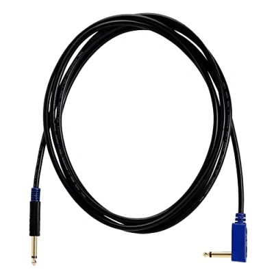 Imagen de Vox VGS030 Cable para guitarra jack (acodado, 3 m, conector chapado en oro), color negro