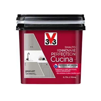 Imagen de Esmalte Renovar Perfection Cocina Gris Loft Satinado 0,75 L