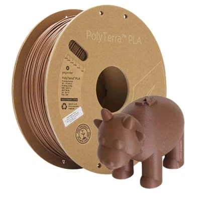 Imagen de Polymaker PolyTerra PLA Earth Brown 1.75mm 1kg