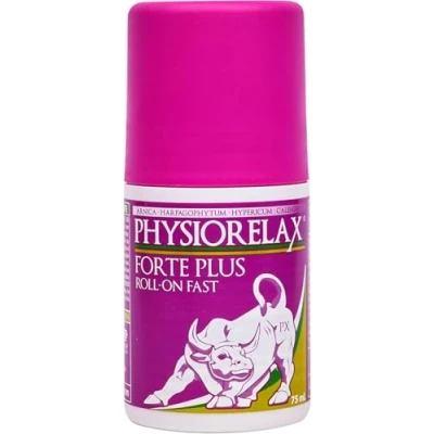 Imagen de Physiorelax Forte Plus Roll On, Mayor Sensación de Frescor, Favorece el Masaje, Cómodo Transportar, con Árnica 75 ml