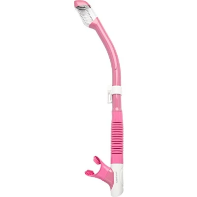Imagen de Cressi Tao Dry Tubo Respirador, Transparente/Rosa, Talla Única
