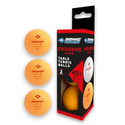 Imagen de Donic Schildkröt + Pelotas de Tenis Mesa 3 Estrellas, ( Avantgarde, Calidad Poly 40+,+ ) , Piezas en Caja, Naranja, 608338