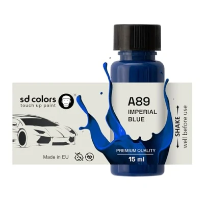 Imagen de SD COLORS Imperial Blue A89 Pintura para retocar (15 ML), color azul