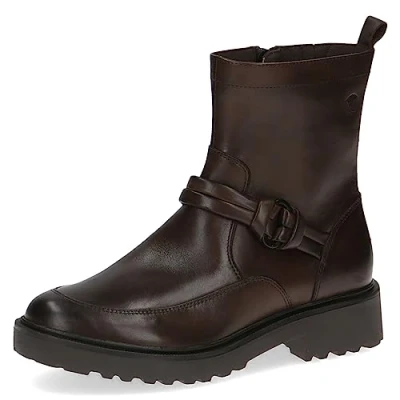 Imagen de Caprice Damen Schuhe Botines bajos, Mujer, Talla: 38, Dark brown nappa Zapatos