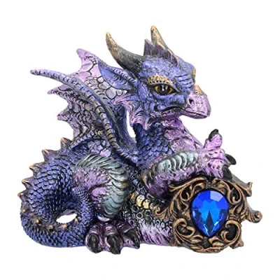 Imagen de Nemesis Now Tyrian Figura Decorativa (16 cm), Color Morado
