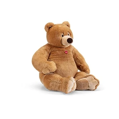 Imagen de Trudi Oso Ettore Regalo de Peluche para Navidad, cumpleaños y San Valentín. 75x115x45cm Taglia Maxi Jumbo Teddy Bears, Osos clásicos Modello 25613