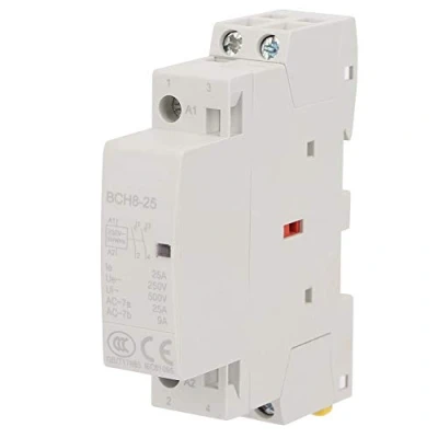 Imagen de Contactor de CA del Hogar, 2P 2No Normalmente Abiertos 25A 220V/230V 50/60Hz Carril Din