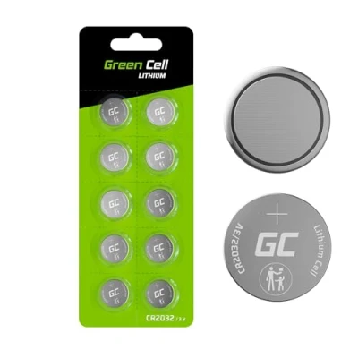 Imagen de Green Cell XCR01 Pilas de botón Litio (3 V, 5 Unidades)
