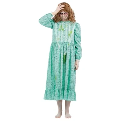 Imagen de Smiffys The Exorcist, disfraz de Regan, Vestido con estampado vómito
