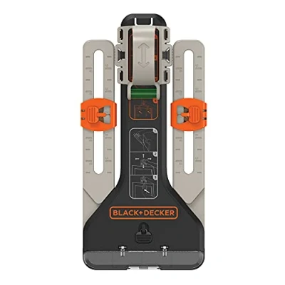 Imagen de Black+Decker BDMKIT101C MarkIT Kit de herramientas para colgar cuadros, multicolor, 5.9 x 2.2 12.2 pulgadas