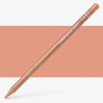Imagen de Caran d&#039;Ache Luminance Colour Pencil Artist 6901.068 Herculanum Red Lápices de colores (3 unidades)