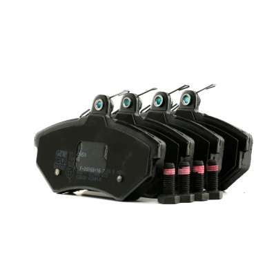 Imagen de FEBI BILSTEIN 16048 juego de pastillas freno Eje delantero excl. contacto avisador desgaste con tornillos VOLKSWAGEN: GOLF 3 Variant