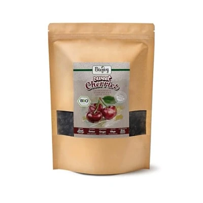 Imagen de Biojoy Cerezas secas BÍO (1 kg), sin hueso, azúcar añadido y azufre