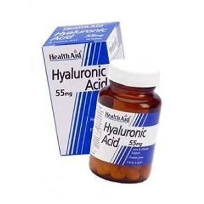 Imagen de Ácido Hialurónico 30 comprimidos de 55 mg Health Aid