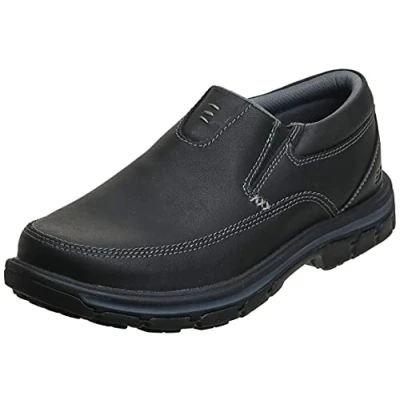 Imagen de Segmento de los hombres EE. UU. The Search Slip On Loafer, Cuero negro, 14 M