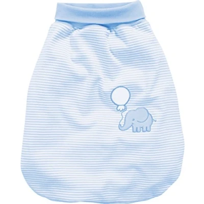 Imagen de Schnizler Strampelsack Elefant Mit Elastischem Umschlagbund, Oeko Tex Standard 101 Saco de Dormir, Azul (Bleu 17), Talla única Unisex niños