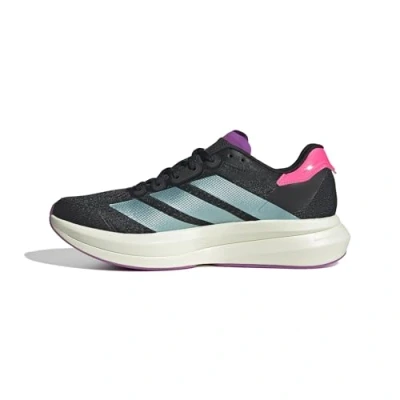 Imagen de adidas Duramo Speed 2 Running Shoes, Zapatillas para Correr Mujer, Core Black/Flash Aqua/Lucid Pink, 38 2/3 EU