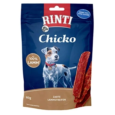 Imagen de Rinti Perros Aperitivos Extra chicko Cordero 60 g, 12 Unidades (12 x g)