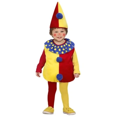 Imagen de WIDMANN &quot;CLOWN&quot; (jumpsuit, hat) (90 104 cm / 1 3 Years)