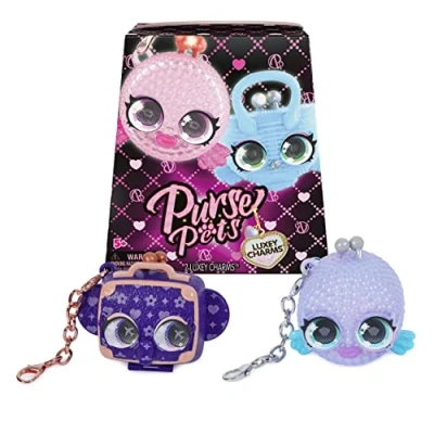 Imagen de Purse Pets Luxey Charms, 2 unidades, coleccionables, monedero y bolso de hombro (los estilos pueden variar), caja ciega, juguetes para niños a partir 5 años