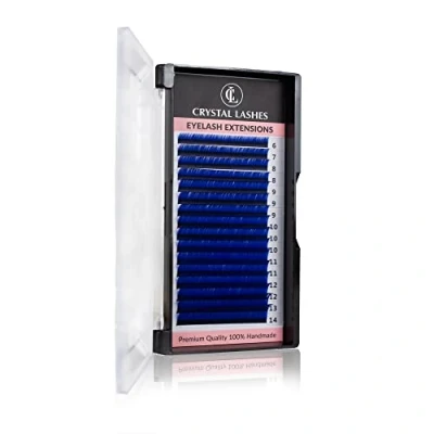 Imagen de CRZEY CL0614 Extreme volume crystal lashes mix 0.07 6 14 mm c azul