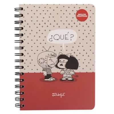 Imagen de Libreta A5 Mr Wonderful Mafalda