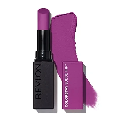 Imagen de Revlon ColorStay Suede Ink, Pintalabios Mate de Larga duración, Enriquecido con Vitamina E, Tono 013 Stir The Pot