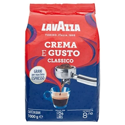 Imagen de 10x Lavazza CREMA E GUSTO Italian Coffee Beans 1kg