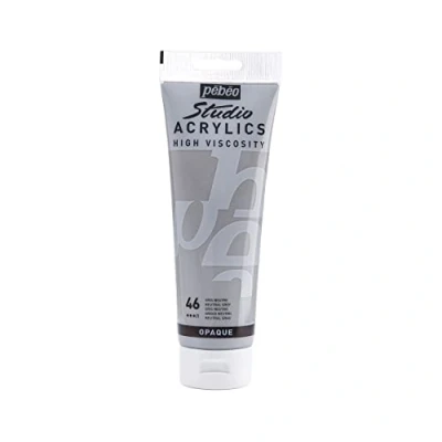 Imagen de Pébéo Acrílico Fine Studio Pintura acrílica Gris Neutro 250 ml