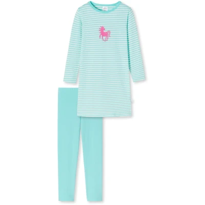 Imagen de Schiesser SET Pijama para niños, Talla: 1.5a, Türkis