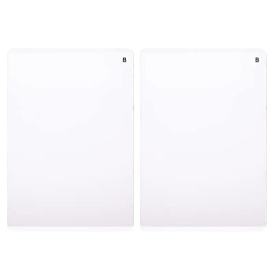 Imagen de Vaessen Creative Cut ˈEm Easy B, Set de 2, Placas Corte Repuesto para A5 Tamaño Grande la Máquina Troquelado y Embossing, Metal