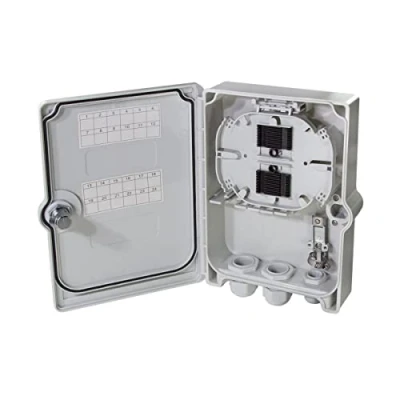 Imagen de LogiLink FB124E Carcasa para Conector FTTH/FTTB, máx. 24 Fibras, 6 LC/QD o SC/DX