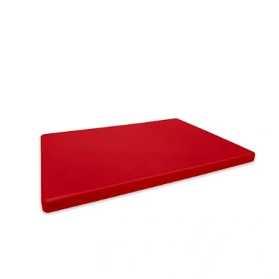 Imagen de Denox 1 Tabla de cortar 400x300, hogar o profesional, color rojo, PEAD, talla única