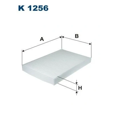 Imagen de FILTRON K 1256 Filtro de habitáculo partículas 293 192 30 IVECO: Daily 4 Kasten/Kombi, 4, V Furgón / Familiar