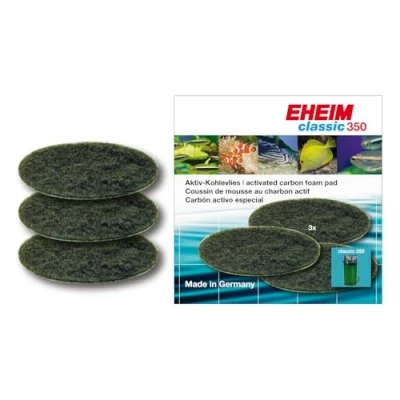 Imagen de EHEIM 2215 Conjunto de 3 esponjas Carbono para Acuario