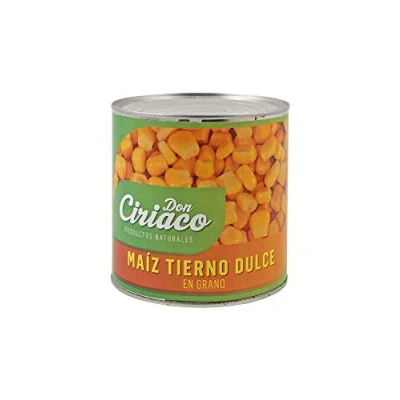 Imagen de MAIZ TIERNO DULCE EN GRANO DON CIRIACO LATA 3 KG (1 LATA)