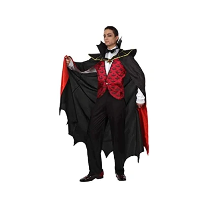 Imagen de Atosa disfraz vampiro hombre adulto completo capa M