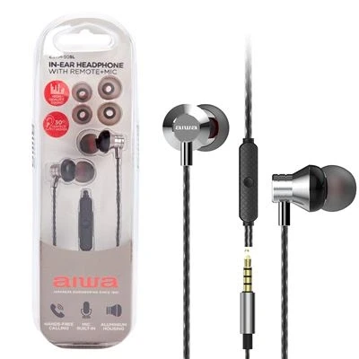 Imagen de Aiwa Auriculares In Ear ESTM 50SL Color Plata