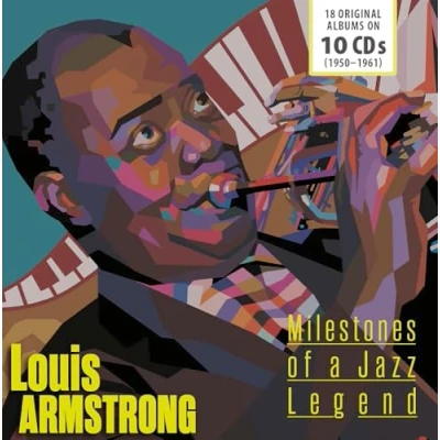 Imagen de Milestones Of A Jazz Legend 10 Cds LOUIS AMSTRONG
