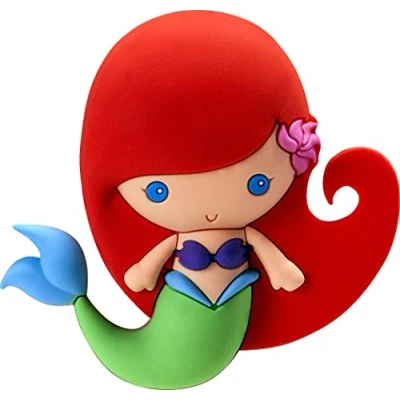 Imagen de Disney The Little Mermaid Ariel 3D Magnet Character