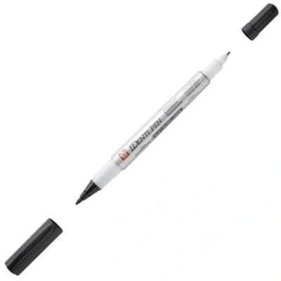 Imagen de SAKURA IDenti Pen Black #49 rotulador permanente y (punta fina extrafina, 1 unidad)