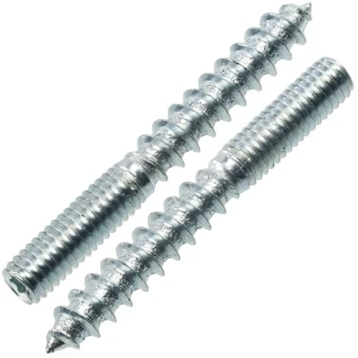Imagen de AERZETIX C75861 Juego de 12 tornillos doble rosca M6x50mm espárrago roscado en acero