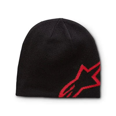 Imagen de Alpinestars, Corp Shift Beanie, Gorra, Negro/Rojo, Os, Unisex Adulto