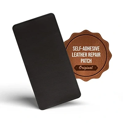 Imagen de MastaPlasta Parche Autoadhesivo Premium para Reparación Instantánea de Cuero y Otros Tejidos. MARRÓN Oscuro. 20cm x 10cm. Primeros Auxilios sofás, Asientos Coche, Bolsos, Chaquetas