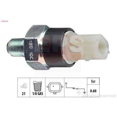 Imagen de EPS 1.800.180 Sensor de Presión Aceite 1/8 GAS 1 Made in Italy OE Equivalent RENAULT: CLIO 3, Kadjar, Megane 4, DACIA: LOGAN 2, NISSAN: X Trail