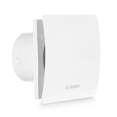 Imagen de Bosch Ventilador de Baño 1500 W 100mm Para Ventilar el y Aseo Contra la Humedad Moho con Activación por Interruptor Luz 100 mm Diámetro