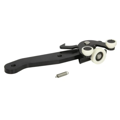 Imagen de ROLL VWT509ZL Guía rodillo, Puerta corrediza a la izquierda abajo, corredera con soporte, muelle VOLKSWAGEN: Multivan 5 (7HM